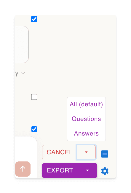 AI Chat Exporter feature: export part of the conversation